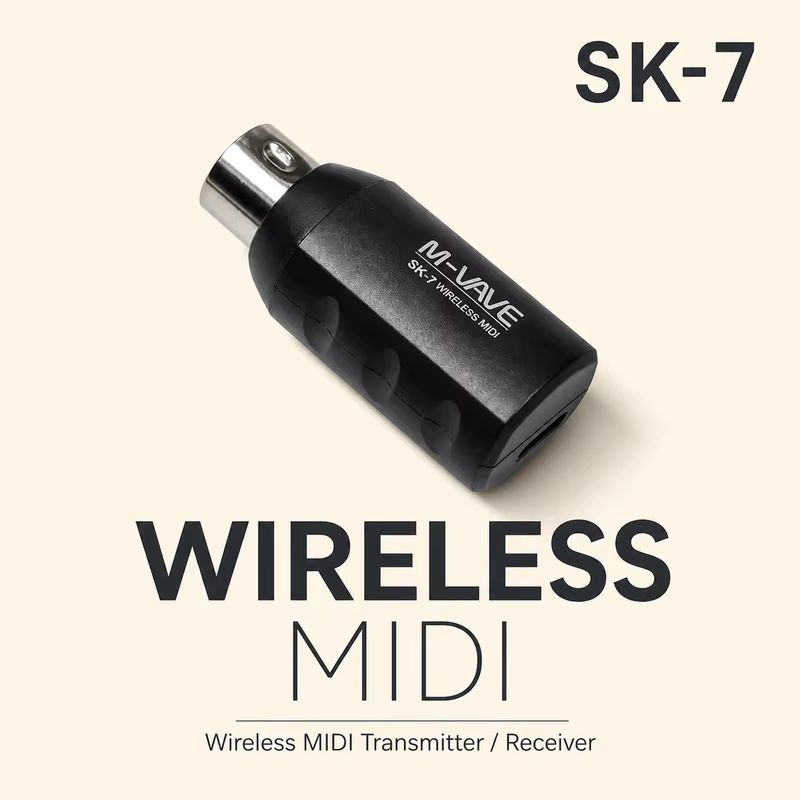 Electronics Project Kit - Sofort lieferbar: M-Vave Sk7 Kabelloser MIDI-Adapter,