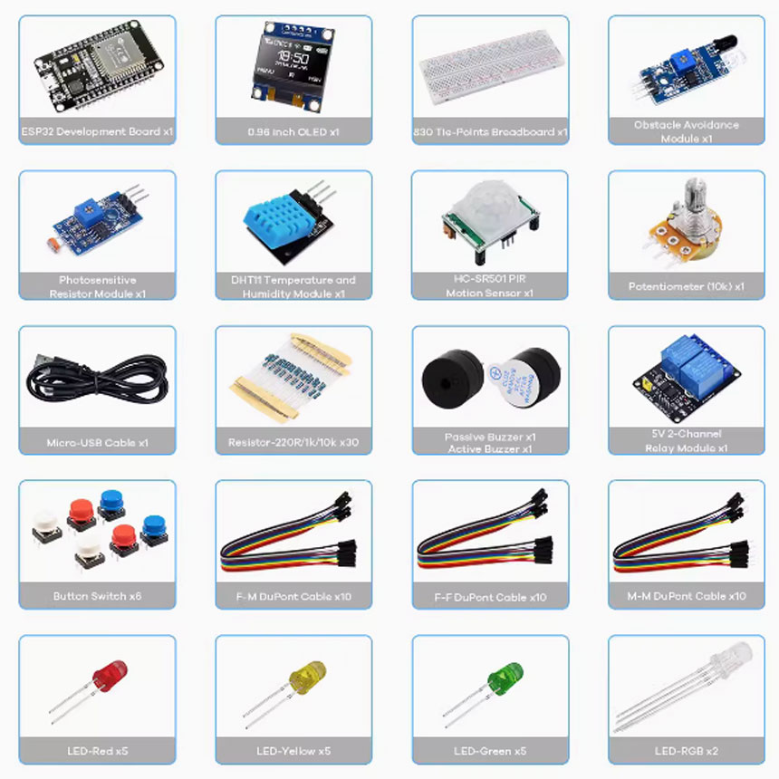 Creator Kit für Projekte Start – Esp32 Smart Home Kit Bewertung und Preis