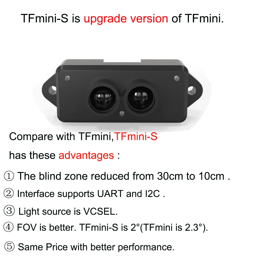 Benewake TFmini-S/TFmini Plus  – Sensor Kit Arduino Bewertung und Preis