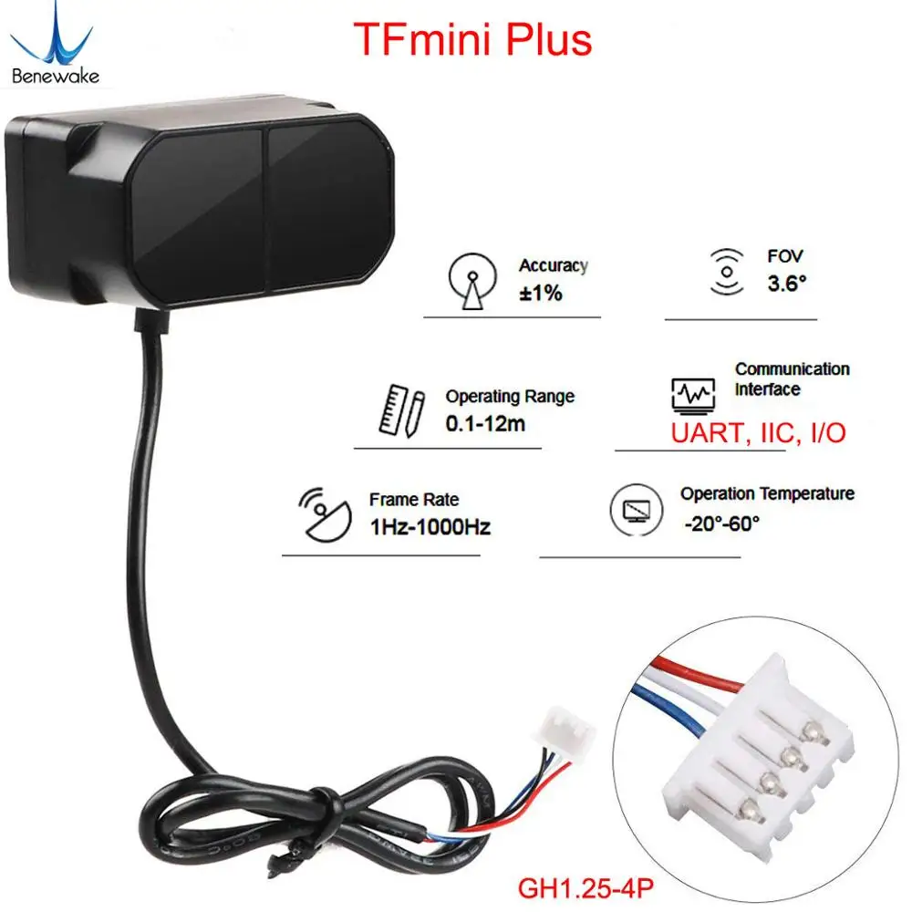 Benewake TFmini-S/TFmini Plus  – Sensor Kit Arduino Bewertung und Preis