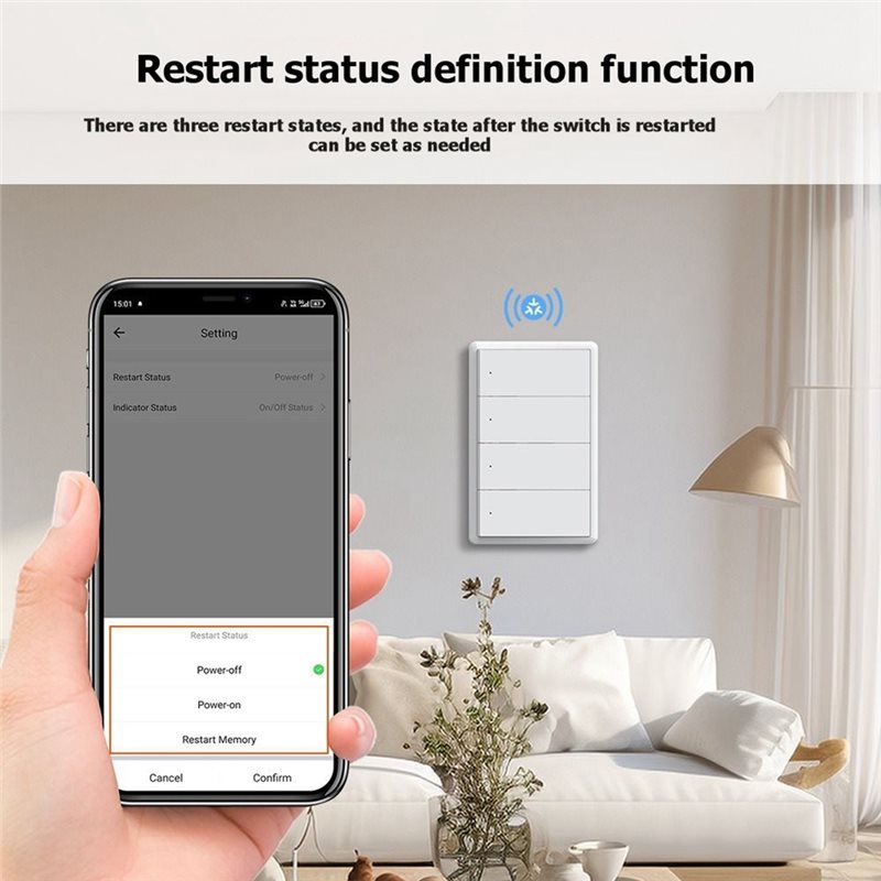 AAAN-Sprachgesteuerter Tuya-WL – Smart Light Switch Wifi Bewertung und Preis
