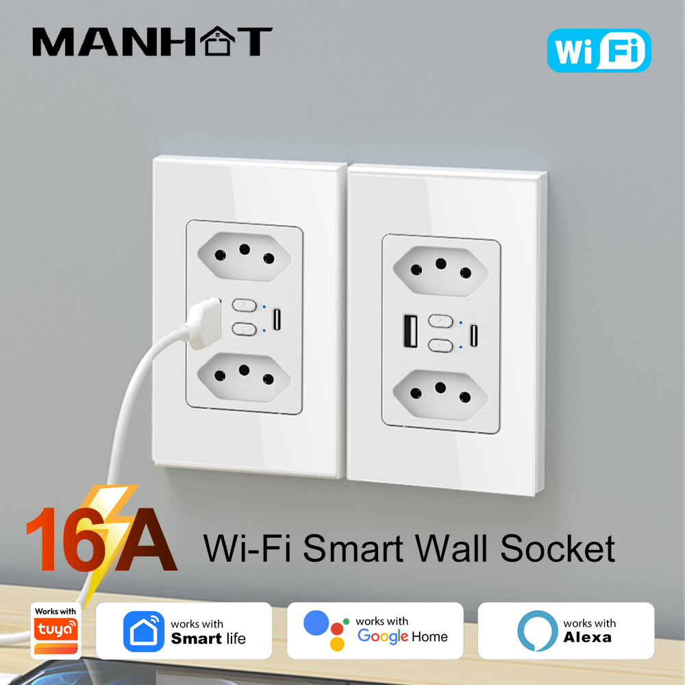 MANHOT WLAN-Smart-Steckdose fü – Wifi Smart Plug Bewertung und Preis