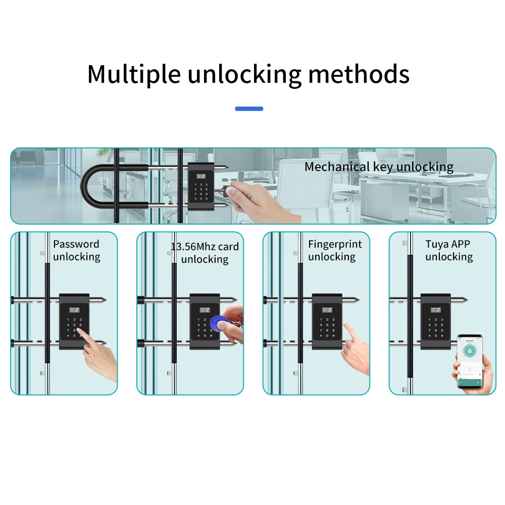 Elektronisches biometrisches F – Smart Door Lock Wifi Bewertung und Preis