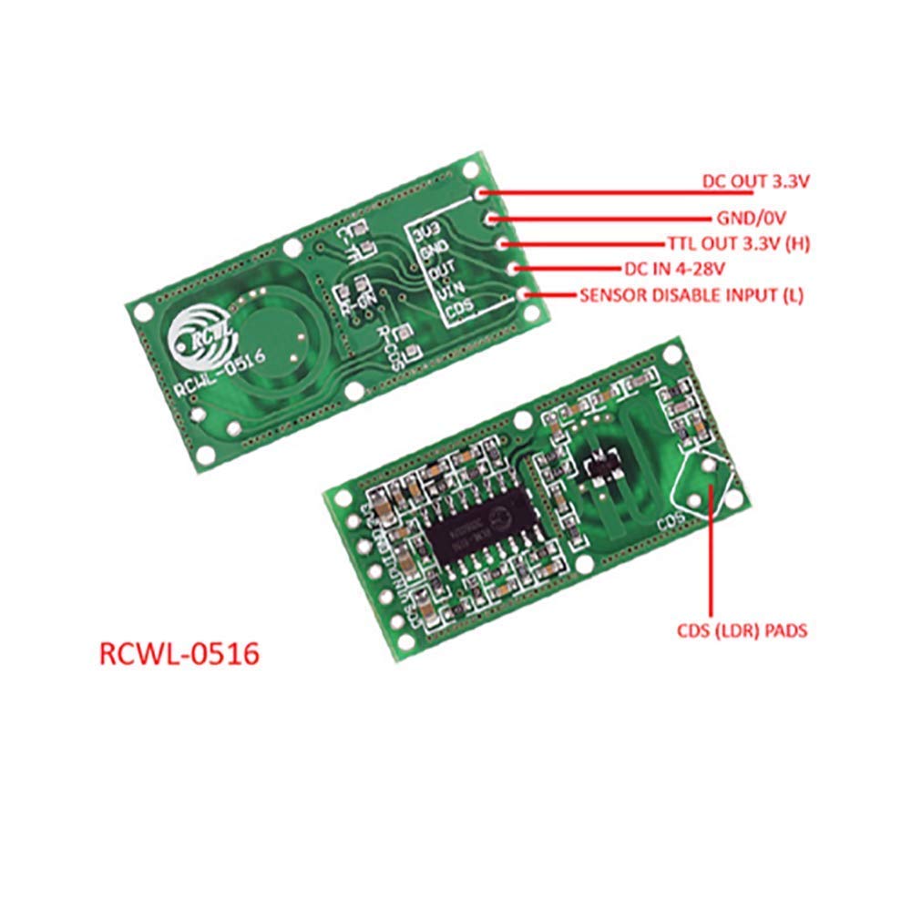 5PCS RCWL-0516 Bewegungserkenn – Esp8266 Relay Module Bewertung und Preis
