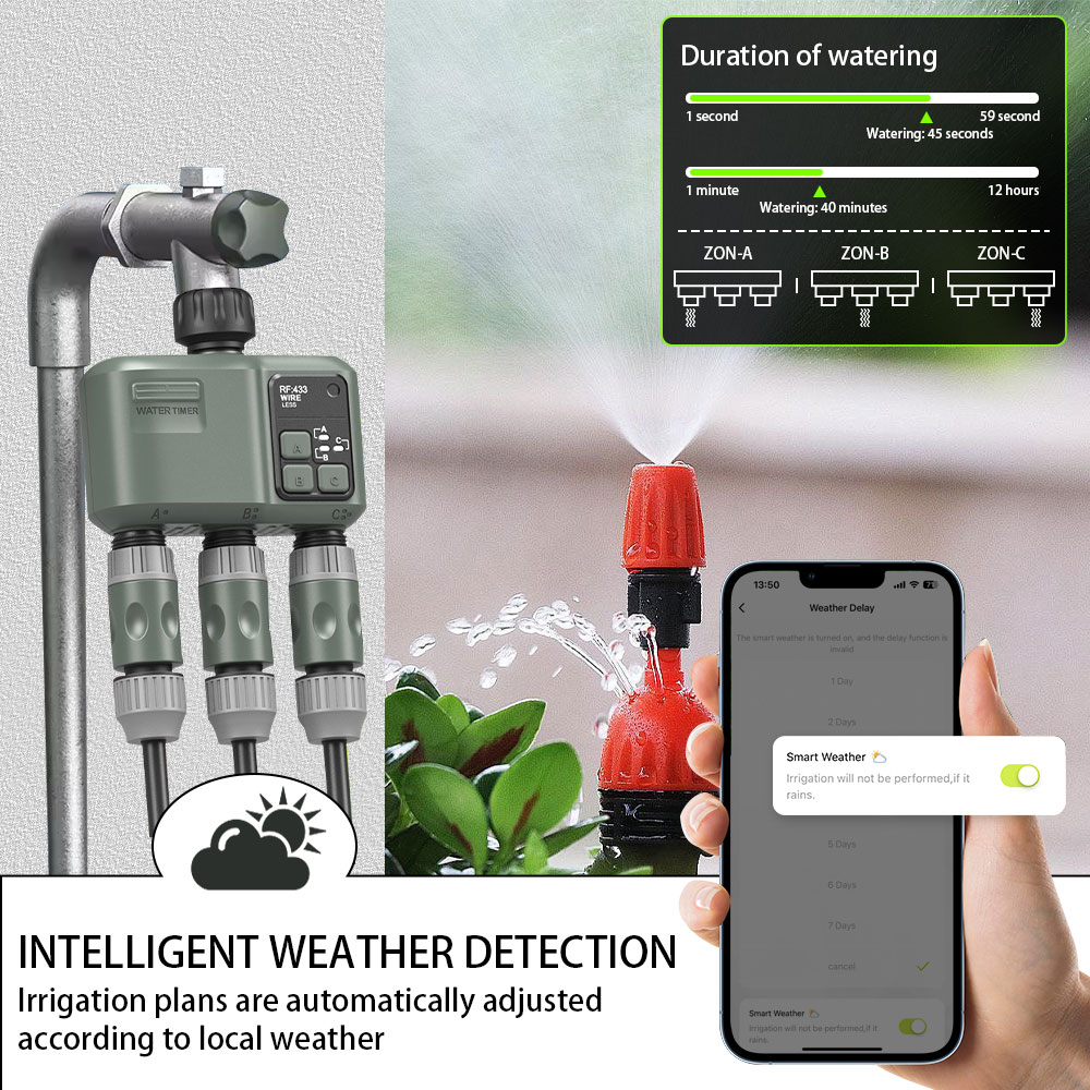Tuya Wifi+RF433 3-Wege-Wassert – Wifi Smart Plug Bewertung und Preis