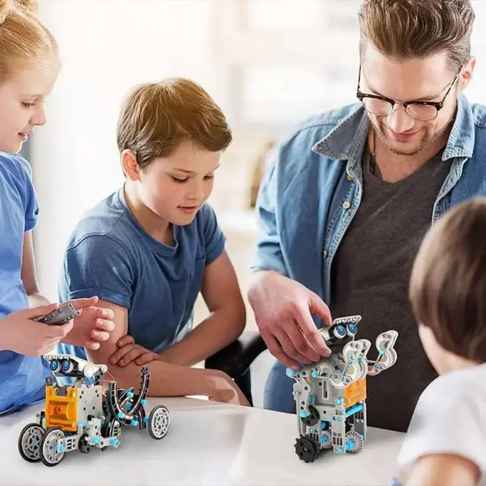 13-in-1 solarbetriebener Robot – Electronics Project Kit Bewertung und Preis